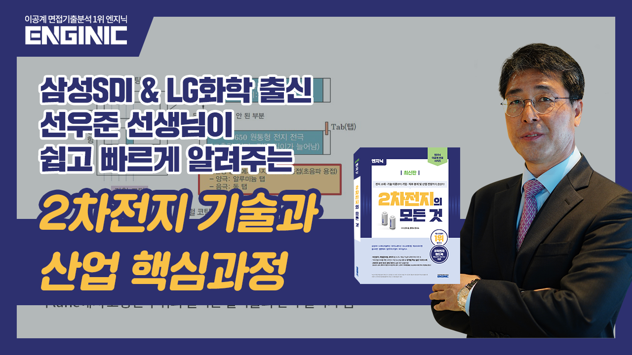 [2021 최신] 삼성SDI, LG화학 출신 선우준의 <2차전지 기술과 산업 핵심 과정>